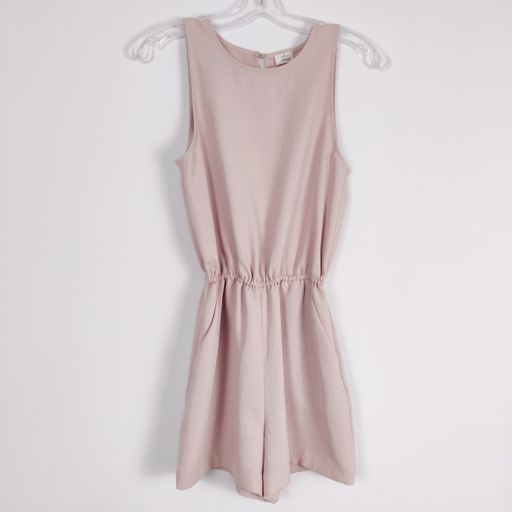Aritzia Wilfred Rive Romper Women's Size XS Japanese Silk